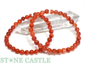 直送商品 ☆高品質☆【ブレスレット】天然南紅瑪瑙 (約8〜8.5mm (2A) 置物