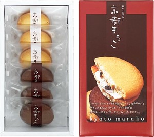 【石田老舗】【直送商品・送料無料※】京都まるこ　6枚
