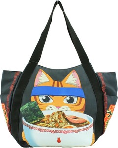 Tote Bag Cat Print