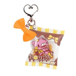 【7月入荷予定】グルーミー　チョコシャカキーホルダー　ORANGE