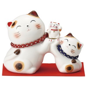 濑户烧 动物摆饰 招财猫 猫咪 日本制造
