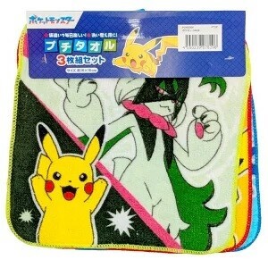 Pokemon Mini Towel Pokemon Mini Towel 3-pcs pack