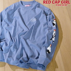 【SPECIAL PRICE】天竺 バックプリント クルーネック ロングTシャツ