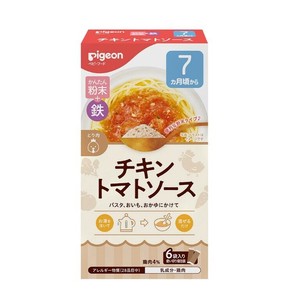 ピジョン　かんたん粉末＋鉄（あんかけ・ソースタイプ）　チキントマトソース 26.4g（4.4g×6袋）
