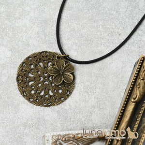 Necklace/Pendant Necklace Antique Flower Ladies fashion Pendant Retro Made in Japan