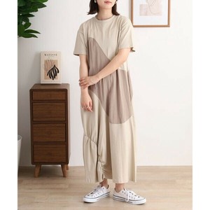 Casual Dress Switching Cut-and-sew