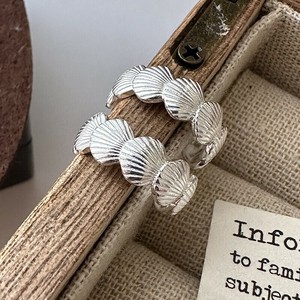 Pierced Earrings Silver Post silver S/S