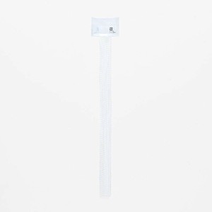 シモジマ  004711717 にんにくネット35cm白50P ムジトップラベル付 50本