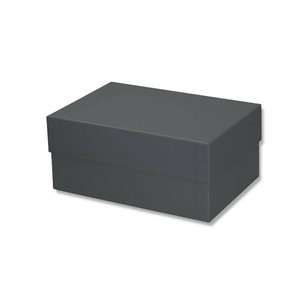 シモジマ HEIKO(ヘイコー) 006868434 貼箱 No.4 チャコール 1個