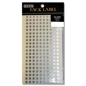 シモジマ HEIKO(ヘイコー) 007073063 タックラベル No.266 Φ5 1200片入 1束