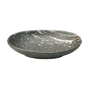 光洋陶器 花伝 吹雪 石目小判皿 中 51532097