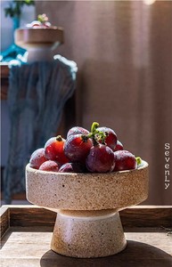 ＜SALE＞お茶菓子・炒りごま・フルーツ収納 ボウル 陶器「2025新作」
