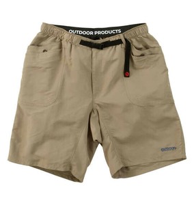 OUTDOOR PRODUCTS ビッグサイズ 水陸両用ナイロンガーデニングハーフパンツ ベージュ