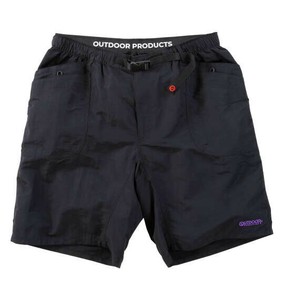 OUTDOOR PRODUCTS ビッグサイズ 水陸両用ナイロンガーデニングハーフパンツ ブラック
