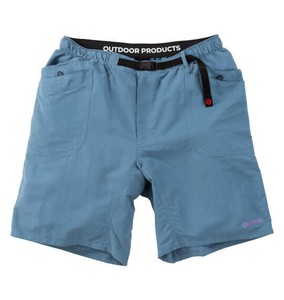 OUTDOOR PRODUCTS ビッグサイズ 水陸両用ナイロンガーデニングハーフパンツ ブルー