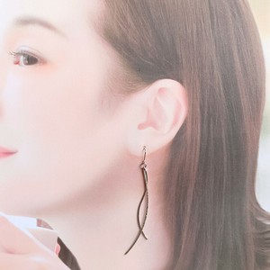 Pierced Earrings Silver Post