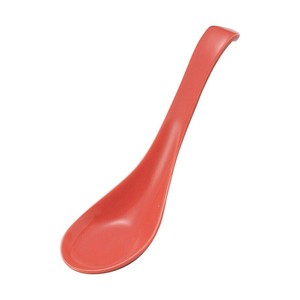 光洋陶器 花伝 赤 雑炊ロングスプーン 50140098