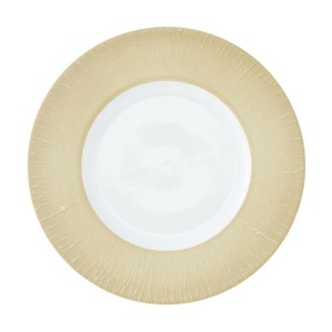 光洋陶器 ルミネール ゴールドベージュ 27.5cmリムプレート 18022002