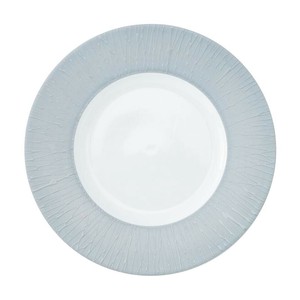 光洋陶器 ルミネール シルバーグレー 27.5cmリムプレート 18073002