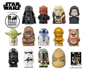 スター・ウォーズ　ソフビパペットマスコット セレクション