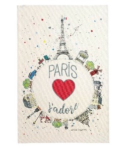 フランス直輸入　ティータオル　 Planète Paris