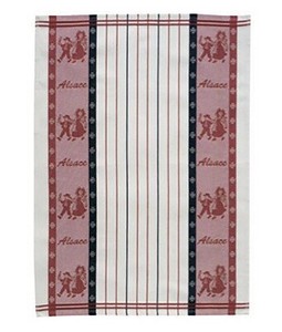 フランス直輸入　ティータオル Jacqyard Lisel 50 X 70　ALSACE　アルザス