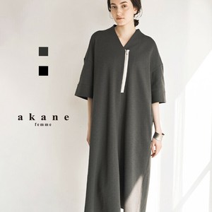 【2025秋冬予約販売】デコルテ美 ワンピース【マニッシュエレガンス】【手洗い可】