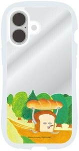 パンどろぼう iPhone16対応 クリスタルクリアケース パンどろぼう KPD-01A