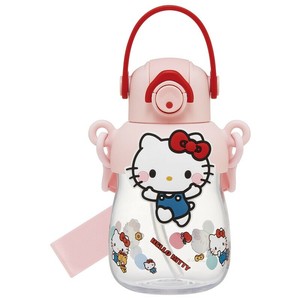 Water Bottle Hello Kitty Rubber Mascot 650ml