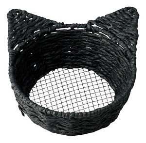 猫型バスケット S　収納/シンプル/インテリア/カゴ/バスケット/オシャレ