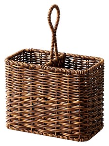 クローンラタンキッチンツールスタンド　収納/シンプル/インテリア/カゴ/バスケット/オシャレ