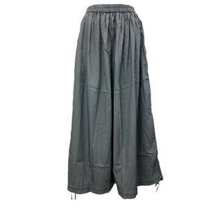 パンツ　イージーパンツ　ワイドパンツ　個性的　カジュアル　無地　グレー