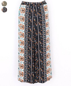 Full-Length Pant Waist Floral Pattern Rayon [2025 NEW]