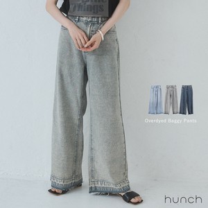 10ozデニム オーバーダイ バギーパンツ 2025新作 S/S