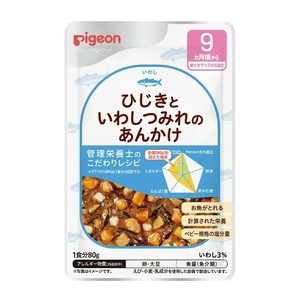 ピジョン　管理栄養士のこだわりレシピ　ひじきといわしつみれのあんかけ 80g