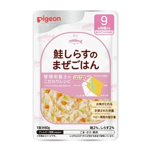 ピジョン　管理栄養士のこだわりレシピ　鮭しらすのまぜごはん 80g