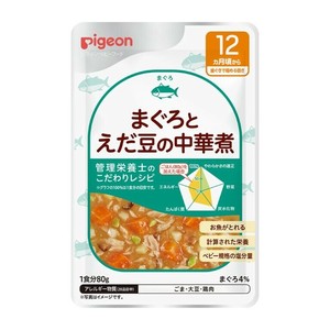 ピジョン　管理栄養士のこだわりレシピ　まぐろとえだ豆の中華煮 80g