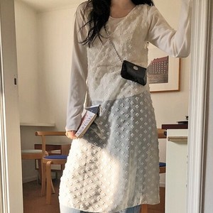【特価】シアーノースリーブワンピース