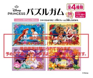 ディズニープリンセス　パズルガム