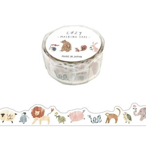 Washi Tape Animal Cozy Washi Tape Die-Cut
