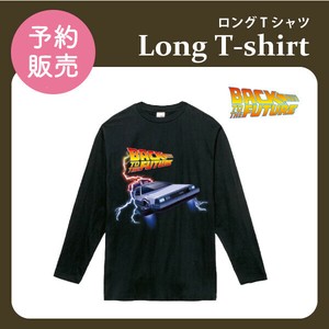 【予約販売】(9月入荷予定) ロングスリーブTシャツ "BACK TO THE FUTURE"