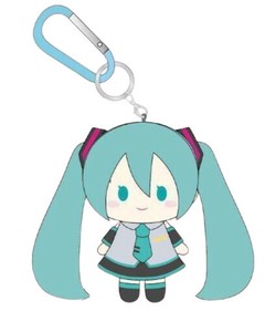 7月入荷予定　初音ミク　カラビナ付きマスコット