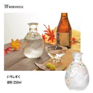 いろしずく 徳利 250ml 東洋佐々木ガラス WA172