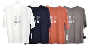 T-shirt Cut-and-sew 5/10 length Made in Japan