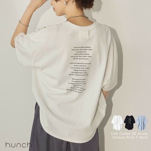 2025年新商品 T 恤/上衣 蝙蝠袖 棉 S尺寸