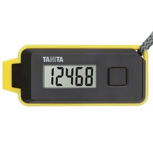 TANITA タニタ 3Dセンサー搭載歩数計 歩イッスル ブラック FB-738