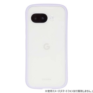 GooglePixel9a専用背面型ケース Chrome-CLEAR Lavender GP9a-CHC04