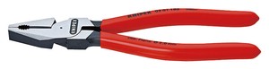 高級特殊工具鋼 強力型ペンチ プラスチックコーティング 全長180mm