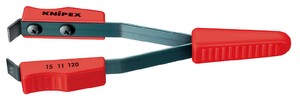 コーティングワイヤー用皮むきピンセット 全長125mm