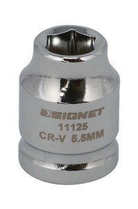 差込角1/4SQ 5.5mm ショートソケット 6角